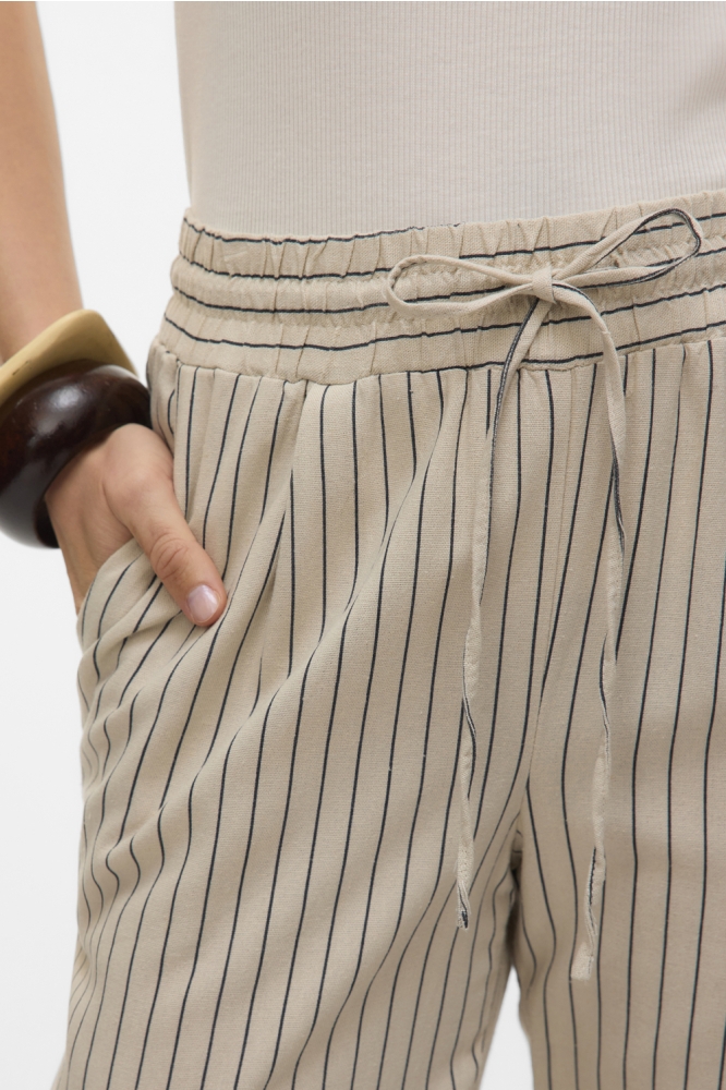 VMJESMILO MW ANKLE PANTS WVN GA NOO 10279691 SILVER LINING/ANJA OBSID